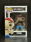 Funko Pop Rocks Tupac Shakur #19 NO EYEBROWS RARE VAULTED