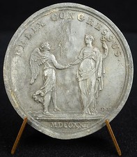 Medal the Double Alliance France-Spain Louis XV Felix Congressus 1721