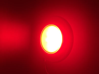 Pactrade Marine 2pcs LED Boat RV Trailer White Square Courtesy - Foto 6