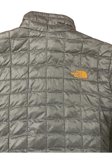 North Face Boys Thermoball Quilted Jacket M(10/12) Grey - Picture 6 of 12