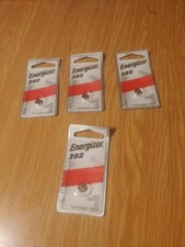 4 Pack Energizer 392 1.55V Silver Oxide Cell Button Batteries EXP DE. 03/2025