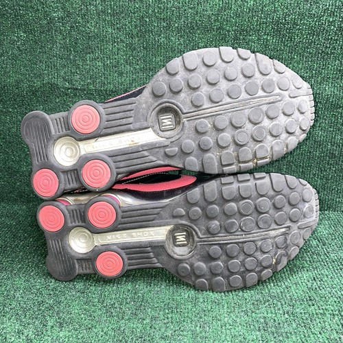Nike Shox Conundrum ~ Running Shoes, Black Silver & Pink ~ Women's US Size 8.5 - Picture 6 of 7