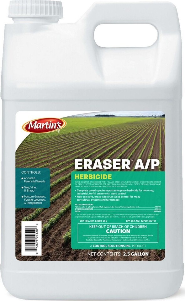 Martin's Eraser A/P Herbicide