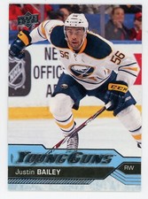 2016-17 Upper Deck Justin Bailey Young Guns Rookie RC #246 Sabres