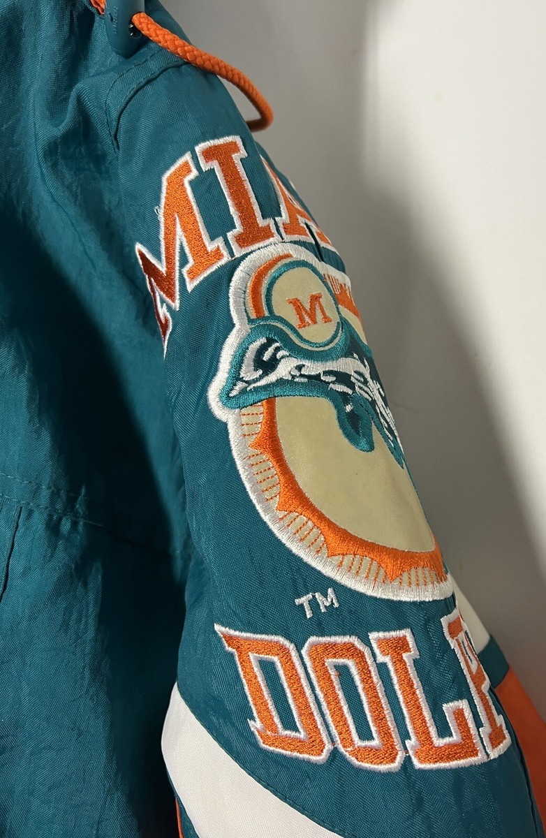 ドルフィンズ ジャケット STARTER  アメフト NFL 90年代 STARTER スターター NFL PRO LINE 中綿 ナイロンプル