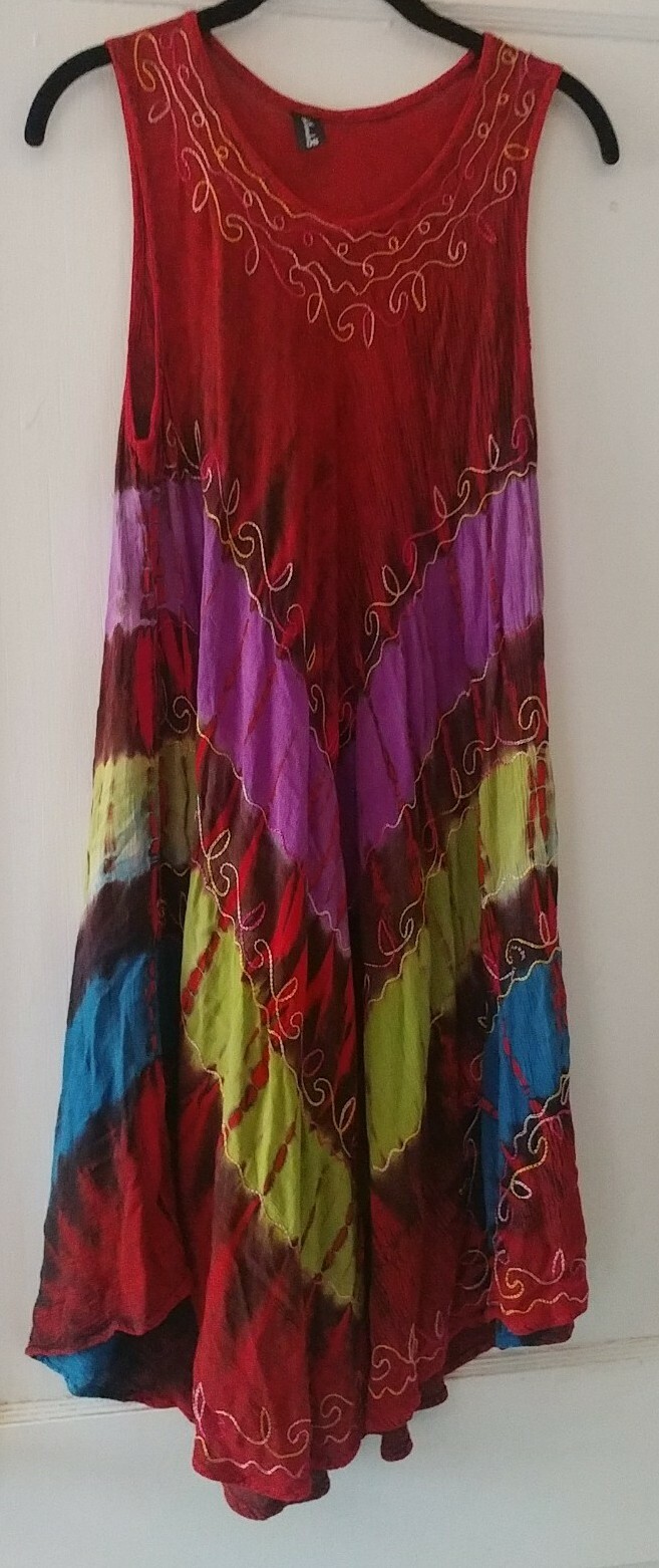 Sacred Threads Womens Multi Colored Sleeveless Bo… - image 5