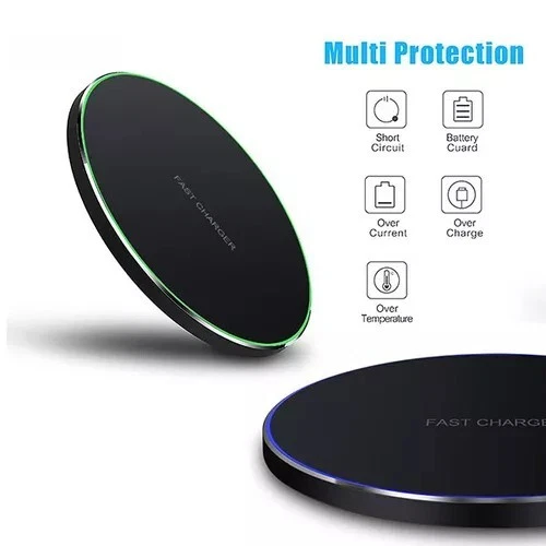 15W Max Wireless Fast Charger Charging Pad for Samsung Phone Buds iPhone AirPods - Image 2 of 4