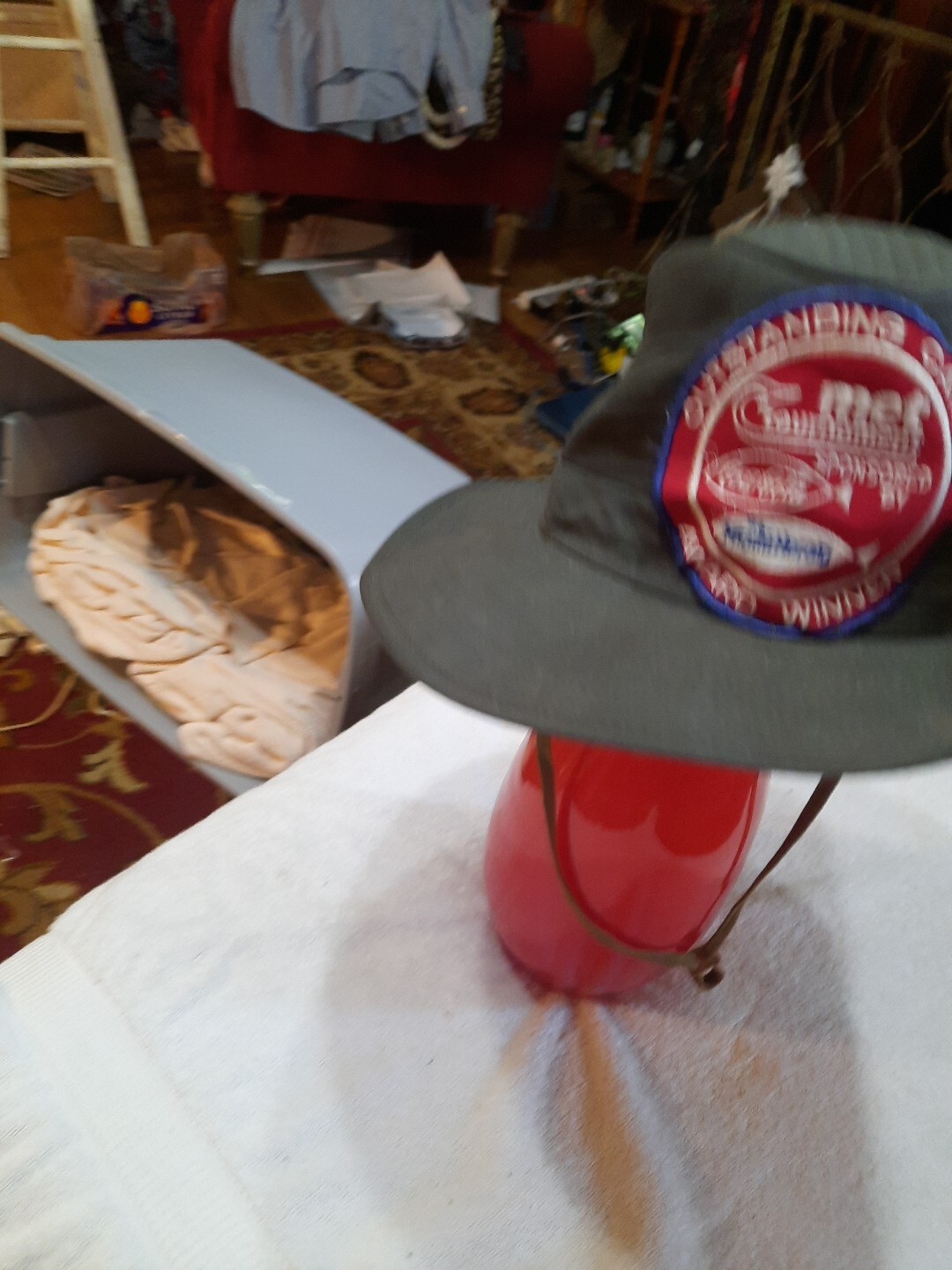 LL Bean Fishing Hats Size 7 1/4, Lures On Side eBay