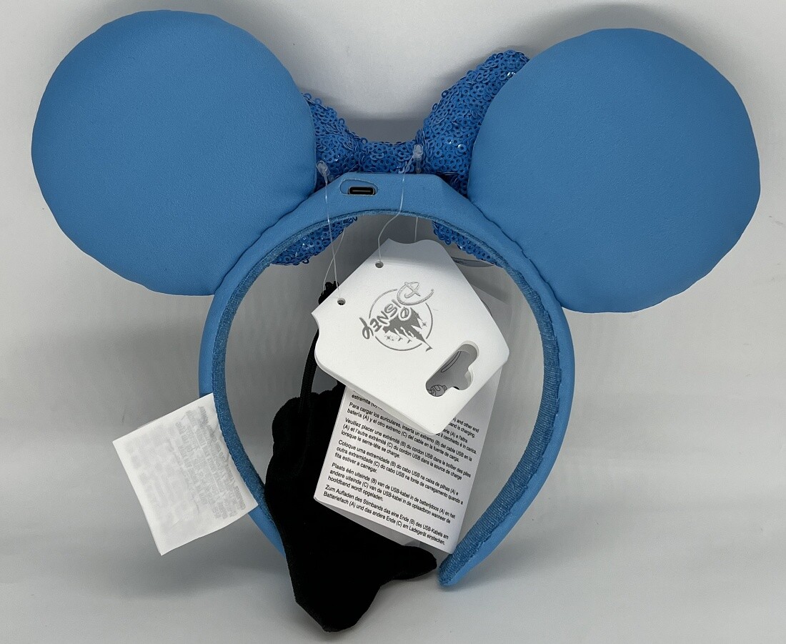 Disney Hanukkah Menorah Holiday Light Up Minnie Mouse Ears  display picture 2