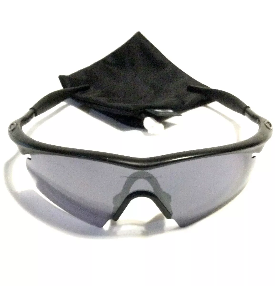 RARE OAKLEY M FRAME 1.0 Z87 SUNGLASSES Matte Black w Black