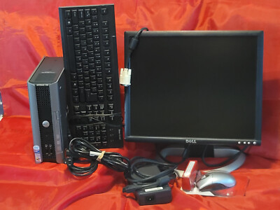 Dell Optiplex 745 USFF, 2GB RAM, 80GB HDD | PC + Monitor + Keyboard + Mouse