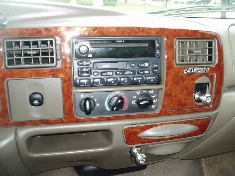 PARA MAZDA TRIBUTE XLT 2008 2009 2010 2011 JUEGO INTERIOR MADERA TABLERO MOLDURAS KIT Foto 2 de 4