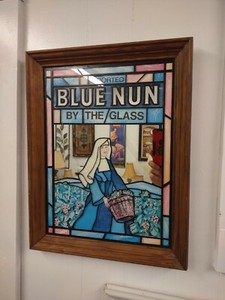 Blue Nun Mirror for sale | eBay