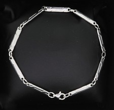 Elegantes Damen Armband 925 Sterling Silber handarbeit Designer Silberarmband 