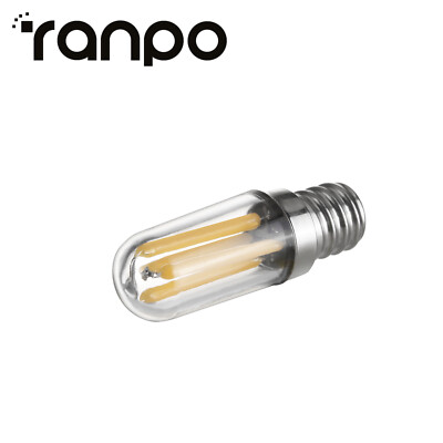 Mini E14 E12 LED Dimmbar Kühlschrank Lamp Gefrierschrank Filament Glühbirne COB
