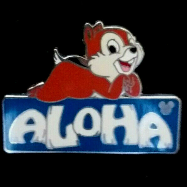 ミッキー　3 5) WDW Hidden Mickey Pin Series III Aloha Chip & Dale Mystery Pins