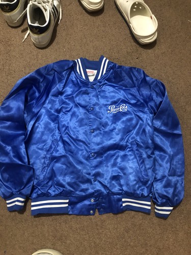 pepsi cola letterman Jacket Mens Large 