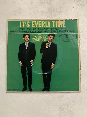 エヴァリー・ブラザーズ [イッツ・エヴァリー・タイム] the Everly Brothers It's Everly Time 45 Mono EP Extremely Rare