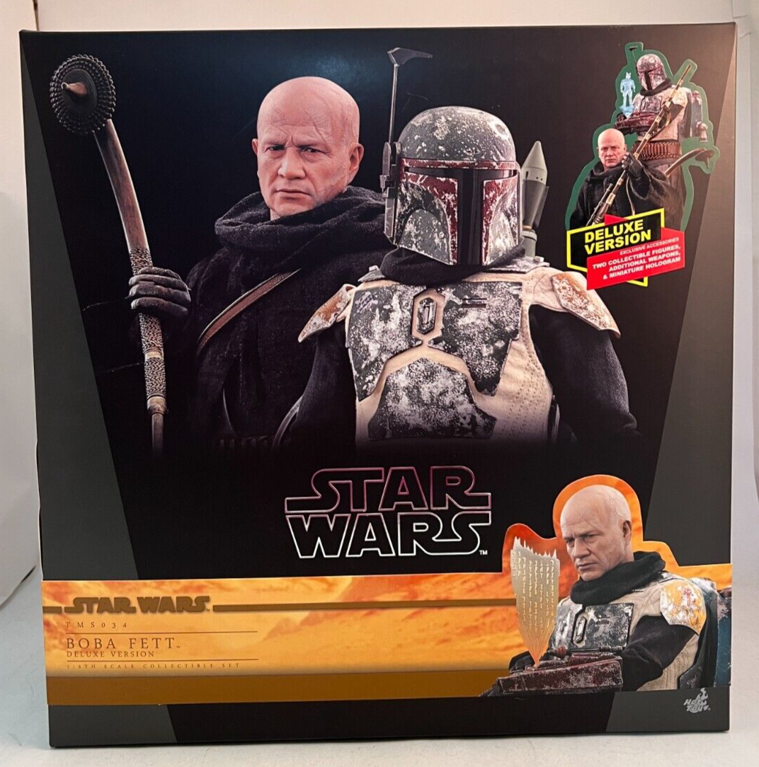 Hot Toys TMS034 Star Wars ~ BOBA FETT Deluxe Version ~ 1/6th Scale