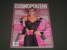 1985 OCTOBER COSMOPOLITAN MAGAZINE- TERRY MAY COVER BY SCAVULLO - O 10126
