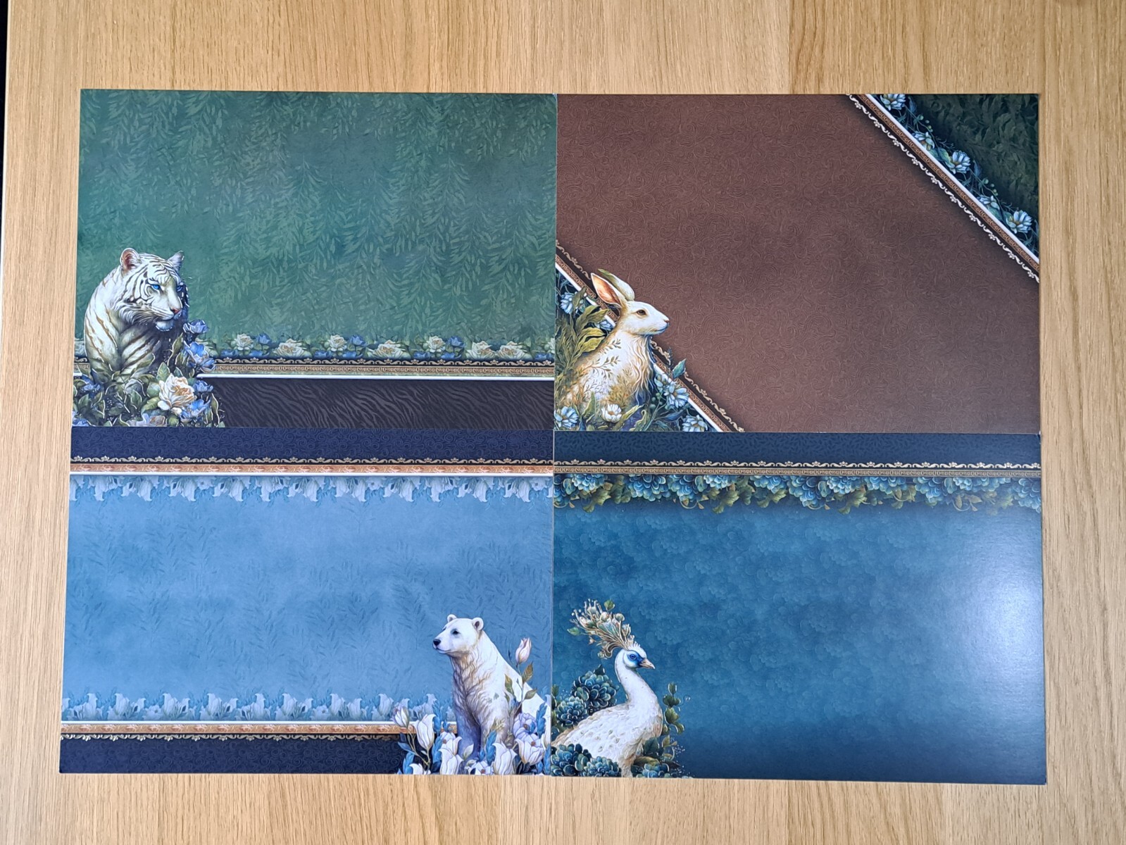 Hunkydory Enchanted Realm Diecut Toppers & Cardstock Animals Card Making eBay