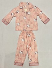 Hello Kitty 2 Piece Pajama Set Sz 4/5