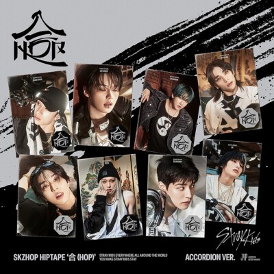 STRAY KIDS SKZHOP HIPTAPE 合(HOP) Album ACCORDION Ver/CD+FotoBuch+2Karte+etc+GIFT
