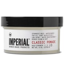 Imperial Barber Classic Pomade 6oz Strong Hold Water Based Hair Styling Product