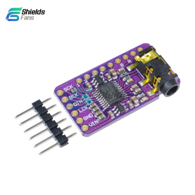 PCM5102 I2S DAC Decoder Board 32Bit Digital Audio Stereo Jack For Raspberry Pi