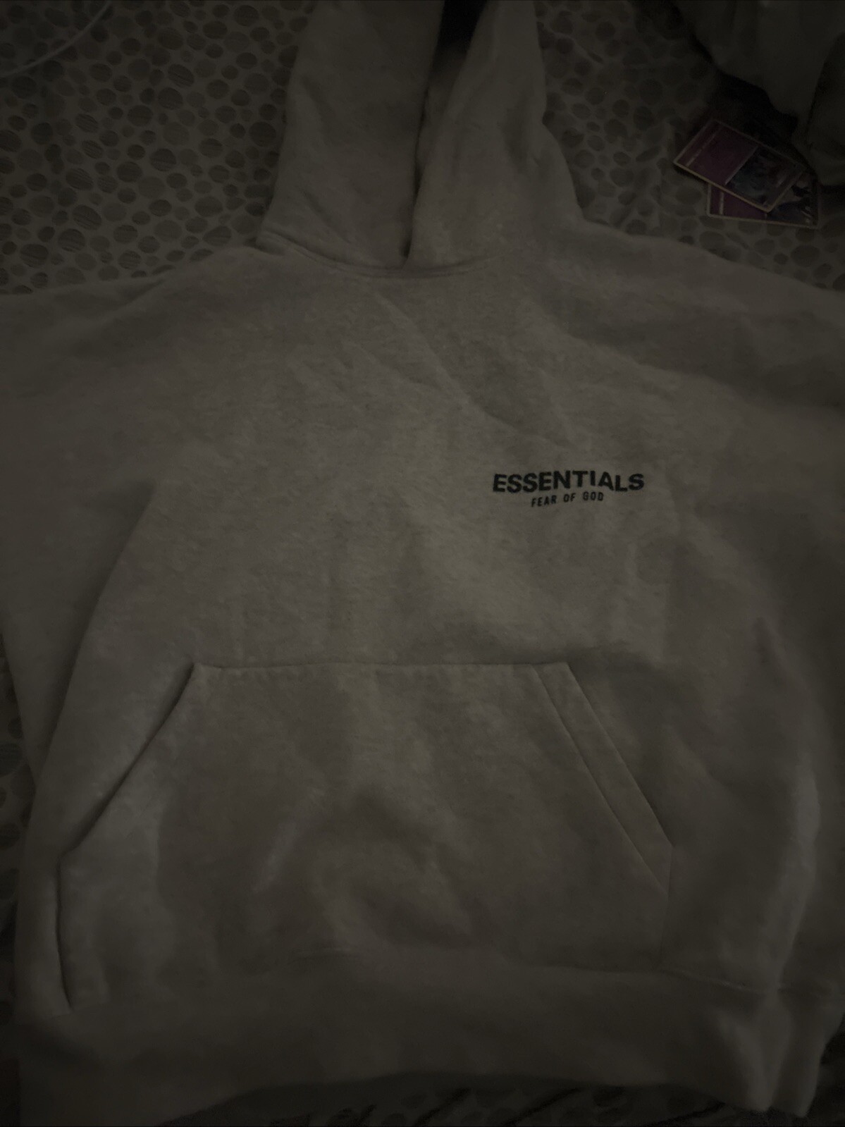 Authentic Fear of God Essentials Wood Hoodie Pre-Owned Size S