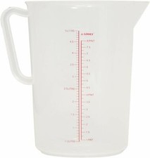 Professional Restaurant Grade Plastic Catering Measuring Jug 0.5L 1L 2L 3L 5L