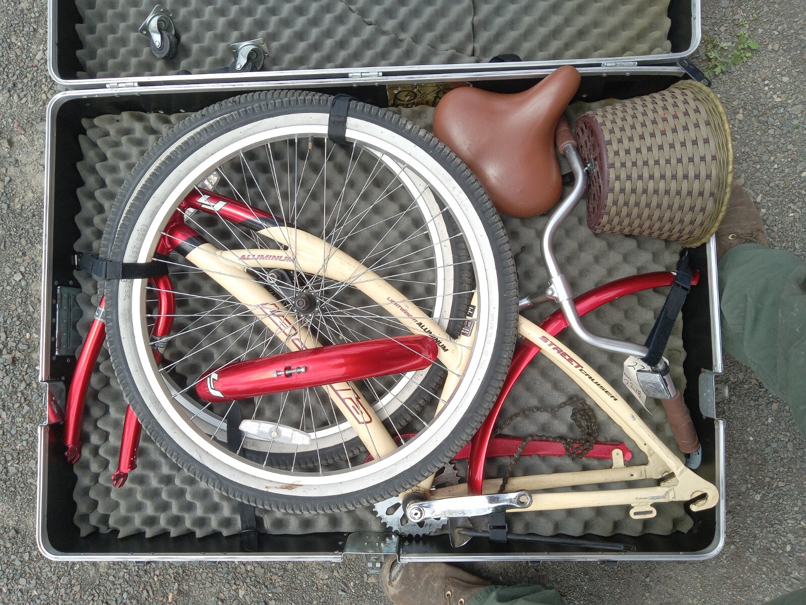 PROFETA Pedal Pack " THE BICYCLE SUITCASE heavy duty transport shipping