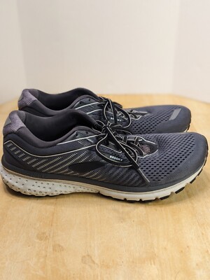 Brooks Ghost 12 Gray Athletic Running Shoes Sneakers 1103162D075 Mens Size  - Main Image