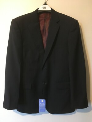 John Lewis Wolljacke oder Hose Herren Reise neu mit Etikett UVP £69- £130 marineblau gestreift