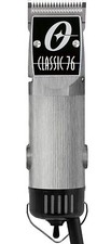 Oster Classic 76 Hair Clipper Professional Pro Salon Brushed Aluminum, Used