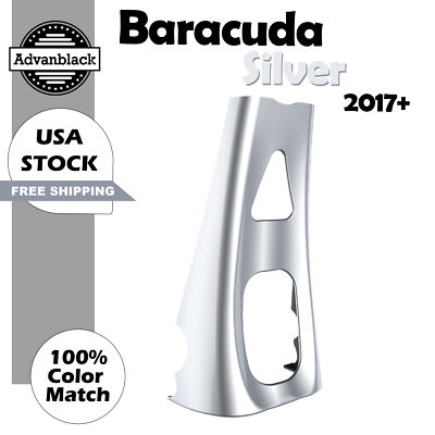 Advanblack Barracuda Silver ABS Chin Spoiler Fits for M8 2017+ Harley Touring