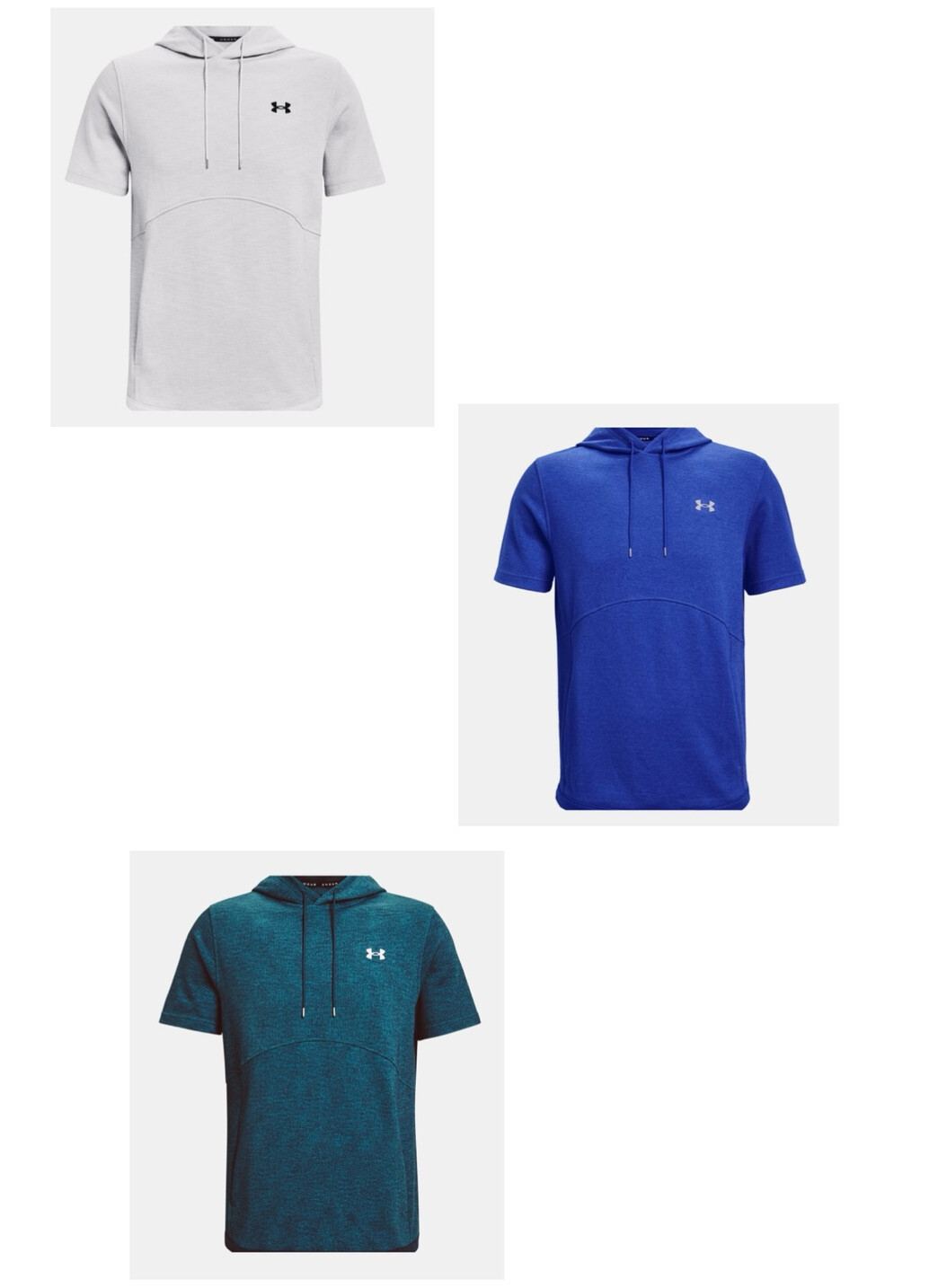 Мужская толстовка Under Armour UA из двойной вязки с коротким рукавом 1362399 6490₽