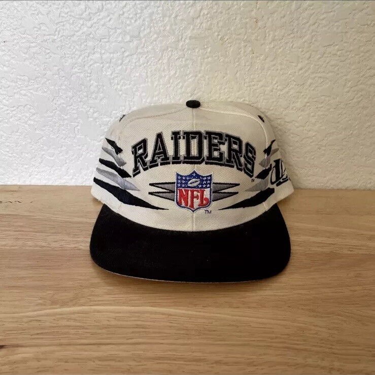 Men Vintage Raiders Diamond Cut Logo Athletic Snapback Hat