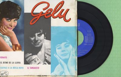 GELU / Renato, Bossa Nova / LA VOZ DE SU AMO 7EPL13.995 Press