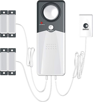 Techko S189 Ultra Slim Safe Pool Alarm for Kids, ETL Listed UL 2017 Compliant...