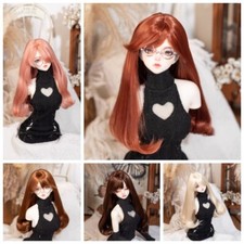 1/3 1/4 1/6 W/bangs Extra Soft Wig Hair High Temperature Fiber Hair Wig For BJD