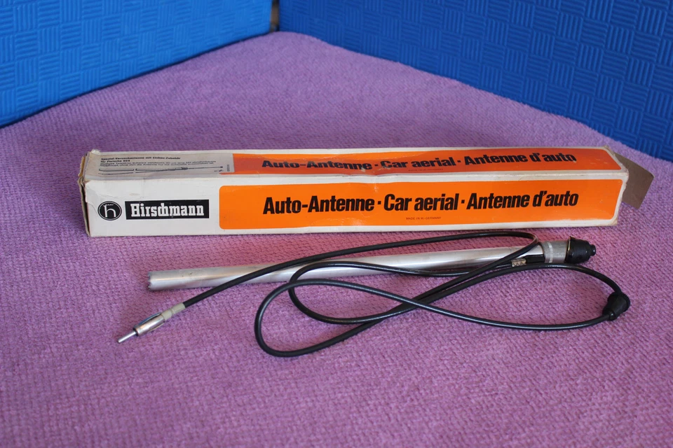 Antena Telescópica Porsche 924 NOS Original Vintage Hirschmann Auta 2670M 804L Foto 4 de 4