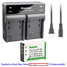 Kastar Battery Rapid Charger for Fuji NP-85 BC85 Fujifilm FinePix SL280 Camera