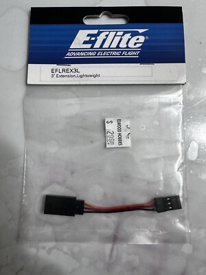 E-flite.   3 Extension  Lightweight.  EFLREX3L. New.  Rare.  Sealed.            