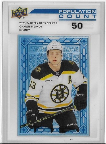 CHARLIE McAVOY 2023-24 UD SERIES 2 POPULATION COUNT 50