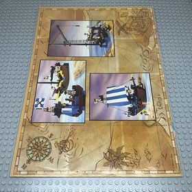 LEGO Pirates I Imperial Soldiers 6274 Caribbean Clipper &ndash; Instructions Only