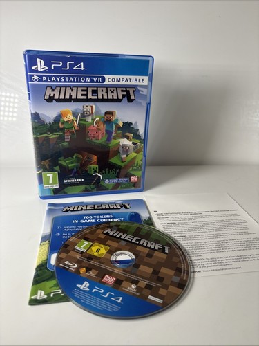Minecraft Sony PlayStation 4 VR Compatible - Very Good Condition