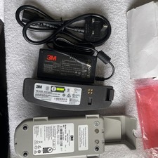Brand new 3M TR-332 Battery With New 3M TR-340 Battery Charger And Cables New.  