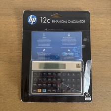 Hp 12c Financial Calculator Brand New Open Bo...