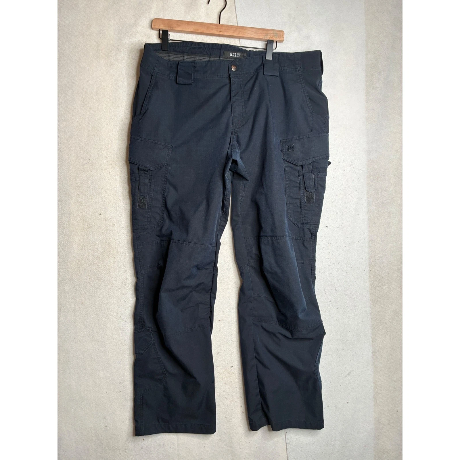 5.11 Tactical Stryke Pants Navy Blue Ripstop Cargo Womens 18 Regular 38x31